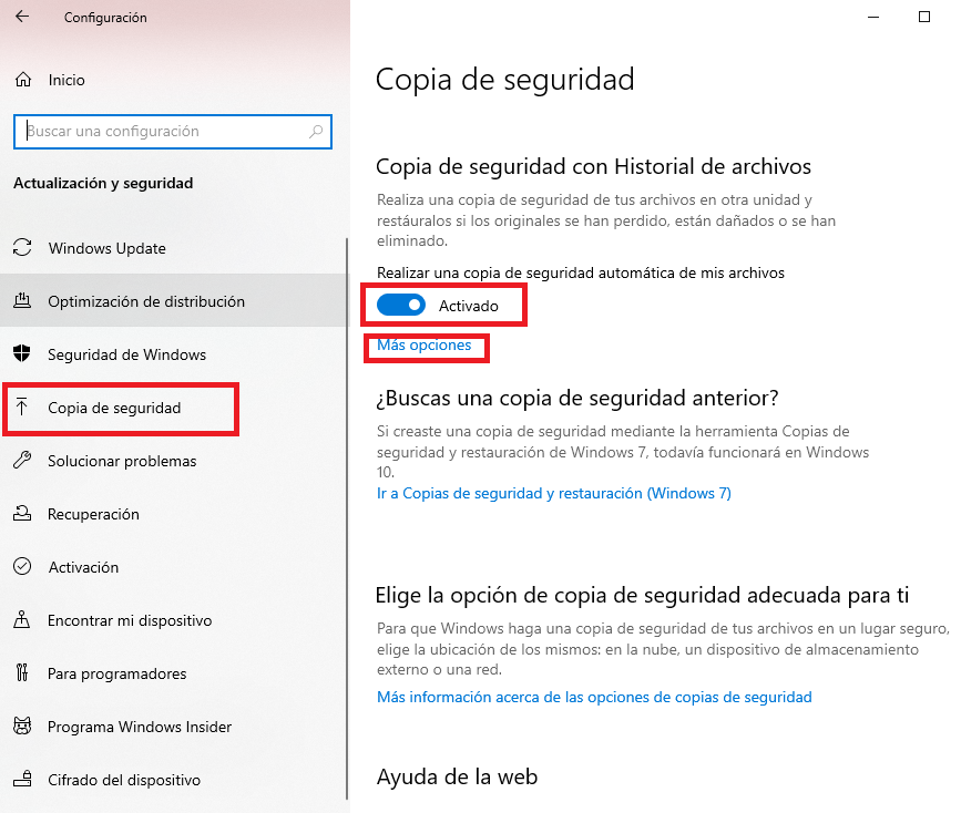 Cómo Hacer Una Copia De Seguridad En Windows 10 Reparando Windows 0364